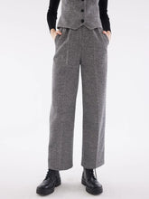 Load image into Gallery viewer, Lanza Knitted Grey Vest &amp; Trouser Suit
