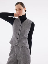 Load image into Gallery viewer, Lanza Knitted Grey Vest &amp; Trouser Suit
