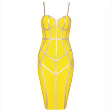 Load image into Gallery viewer, Sade&#39;s Bandage Web Dress
