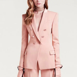 Fem Boss Double Breasted Trouser Suit
