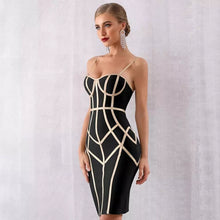 Load image into Gallery viewer, Sade&#39;s Bandage Web Dress
