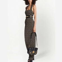 Load image into Gallery viewer, Sleeveless Knitted Long Slim Dress

