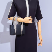 Load image into Gallery viewer, Luxury Rhinestone Tassel Evening Handbag
