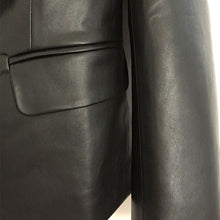 Load image into Gallery viewer, Genuine Leather Elegant Blazer
