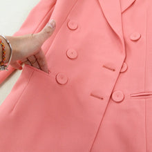 Load image into Gallery viewer, Chloe&#39;s Pink Skirt Suit
