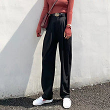 Load image into Gallery viewer, High Waist Loose Fit Trousers
