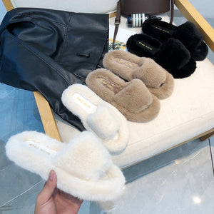 Furry Indoor Slippers