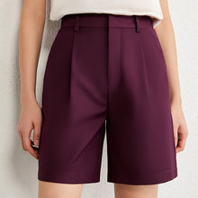 Load image into Gallery viewer, Office Lady  High Waist Loose Shorts
