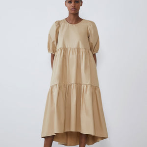 Elegant  Asymmetrical Dress