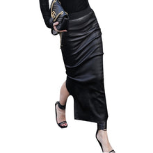 Load image into Gallery viewer, Faux Leather Maxi Skirt
