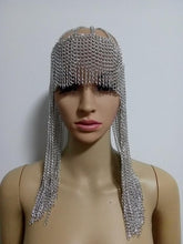 Load image into Gallery viewer, Luxury Metal Long Tassel Punk Head Chain
