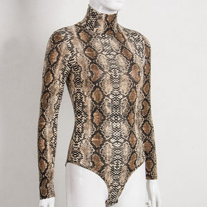 Leopard Print Bodysuit