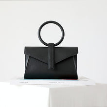 Load image into Gallery viewer, Luxury Ring Top Genuine Leather Handbag
