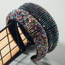 Load image into Gallery viewer, Baroque Crystal  Beaded Headband
