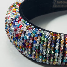Load image into Gallery viewer, Baroque Crystal  Beaded Headband
