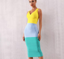 Load image into Gallery viewer, Elegant Bodycon Bandage Dress
