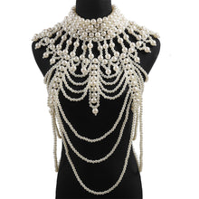 Load image into Gallery viewer, Luxury Unique Pearl Body Chains Jewellery
