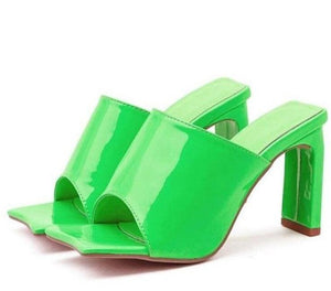 Candy High Heels Mules