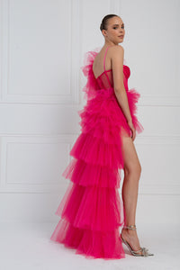 High Low Tulle Party Dress
