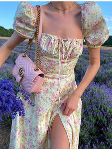 Floral Maxi Print Dress
