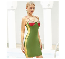 Load image into Gallery viewer, Vintage Bra-let Bodycon Dress
