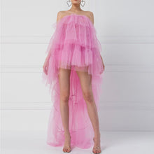 Load image into Gallery viewer, Tiered Ruffles Tulle Party Dress
