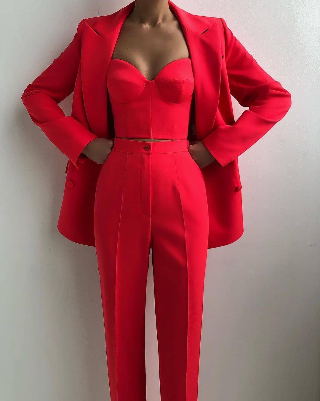 Plus Size Double Breasted Blazer & Pencil Trouser Two Piece Set – Suits and  Tutu's