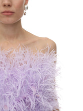 Load image into Gallery viewer, Mini Ostrich Feathers Candy Colour Cocktail Gown
